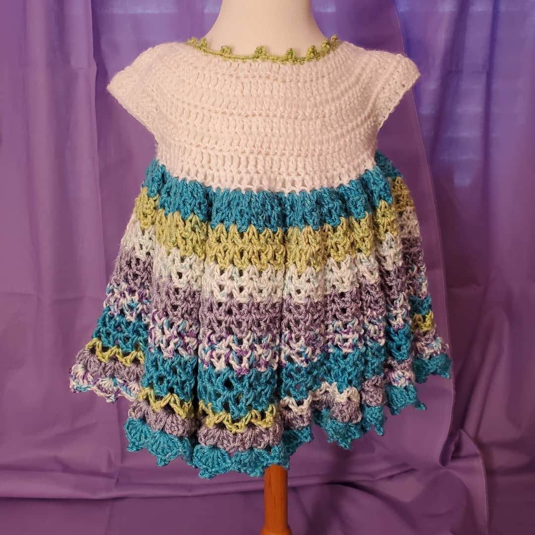 Mermaid Crochet Dress
